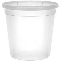 Envase Circular con Tapa 1lt