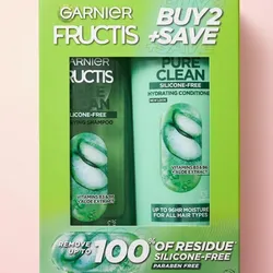 Champú y suavizador Garnier Frutis 