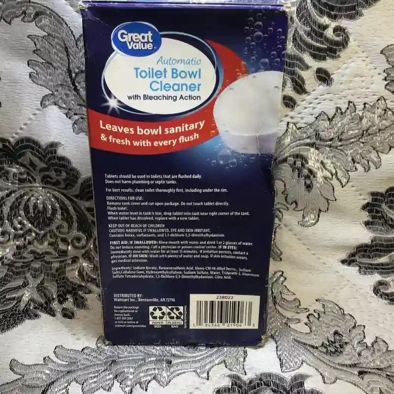 Piedras cloro para el baño 