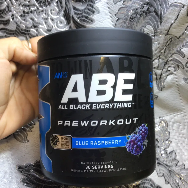 Pre entreno sabor blue raspberry