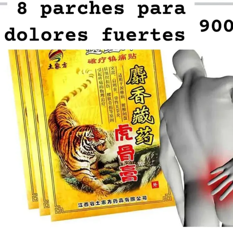 8 Parches para los dolores fuertes 