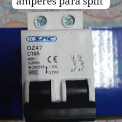 Breke doble de 16 amperes para montaje de split 