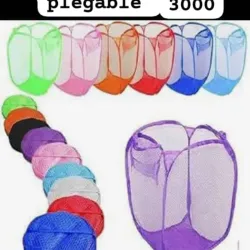 Cesto de malla plegable