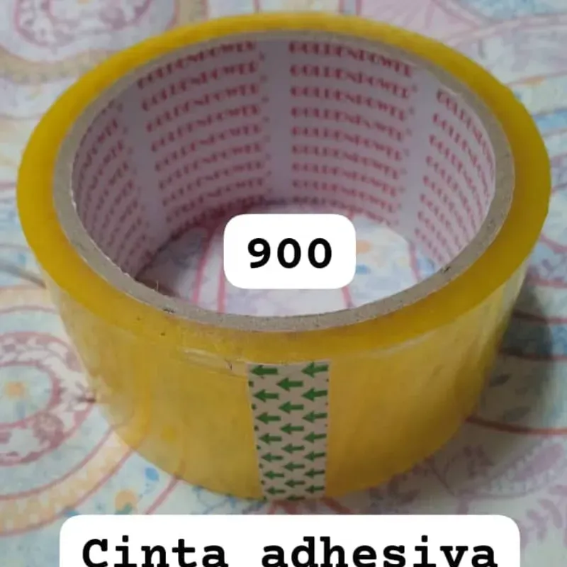 Cinta adhesiva transparente 