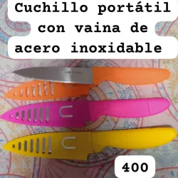 Cuchillo portable con vaina