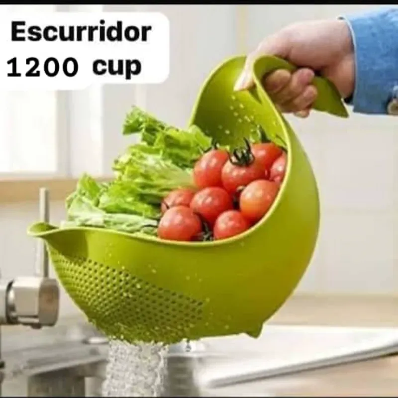 Escurridor plástico para arroz o alimentos pequeños eños 