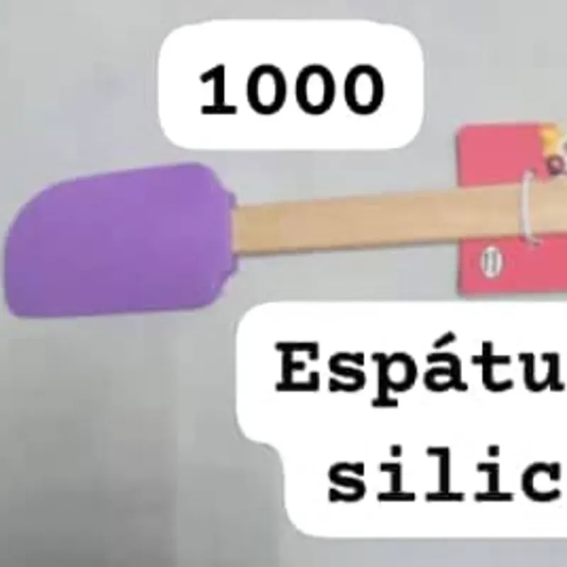 Espátula de silicona 