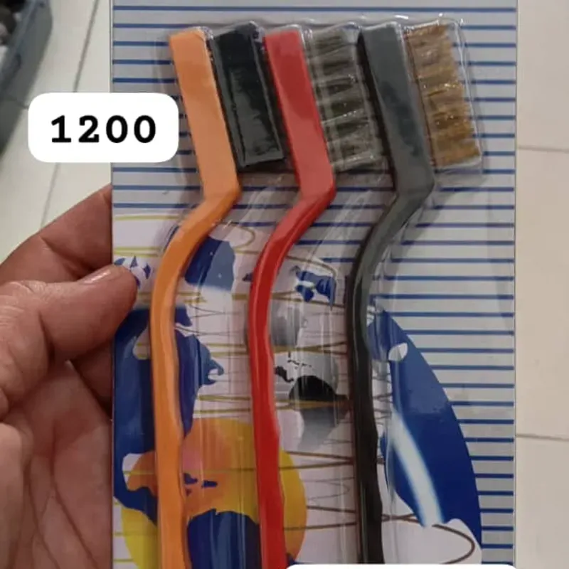 Juego de 3 cepillitos de alambre 
