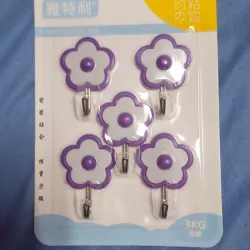 Juego de 5 ganchos que se pegan 