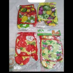 Juego de agarradera y guante