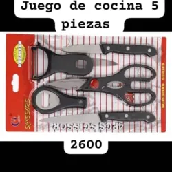 Juego de cocina de 5 piezas 