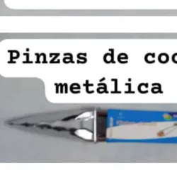 Pinza metálica para cocina 