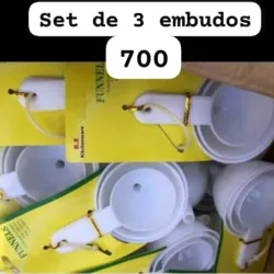 Set de 3 embudos 
