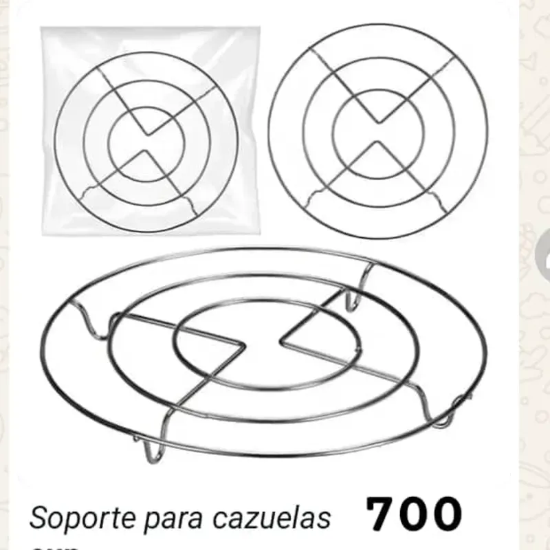Soporte o esterilla para calderos calientes