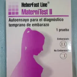 Test o prueba de embarazo 