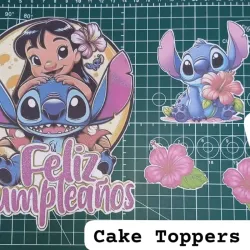 Toppers cake de cualquier temática también se usa foami