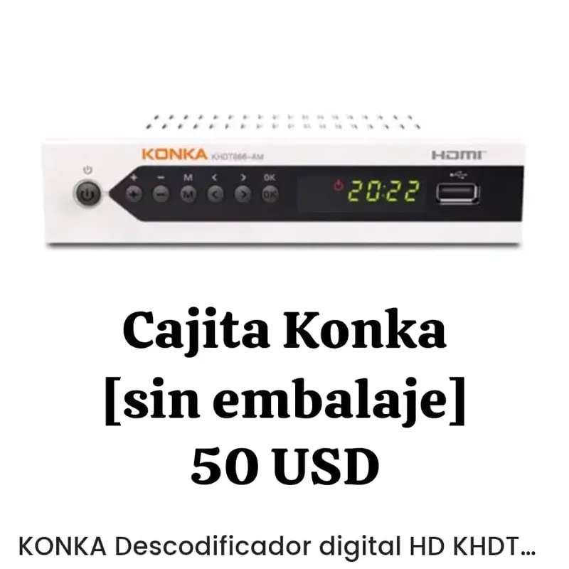 Cajita Descodificadora Konka 