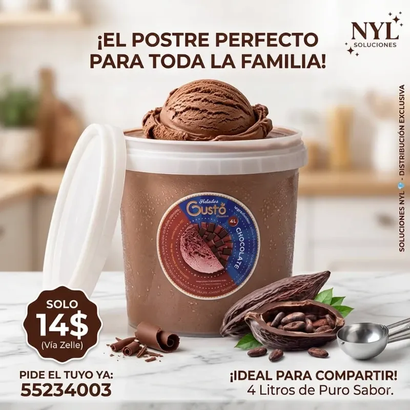 Cubetas de Helados CID de 4Lt