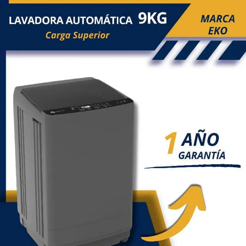 Lavadora Automática 9Kg