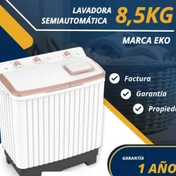 Lavadora Semiautomática 8.5Kg