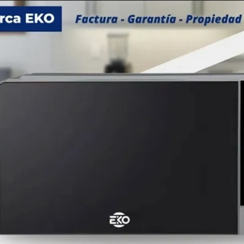 Microwave Con Puerta Espejo Gris