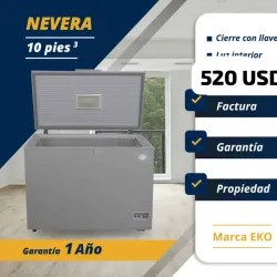 Nevera Horizontal de 10 pies