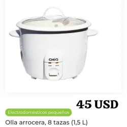 Olla Arrocera de 1.5 Lts [8 tazas]