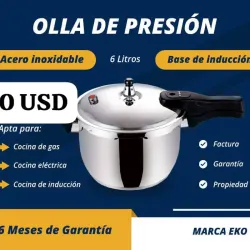 Olla de Presión [Con base de Inducción] [6Lts]