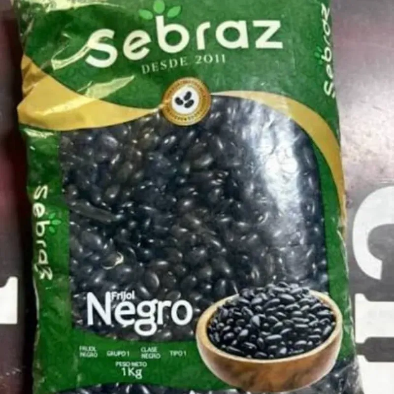 Paquetes de Frijoles Negros 1Kg