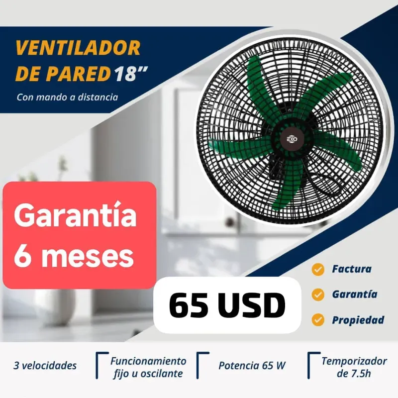 Ventilador de Pared 18"