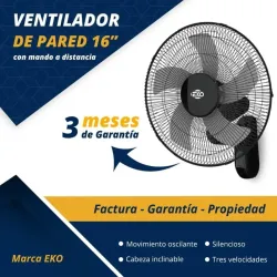 Ventilador EkO de Pared