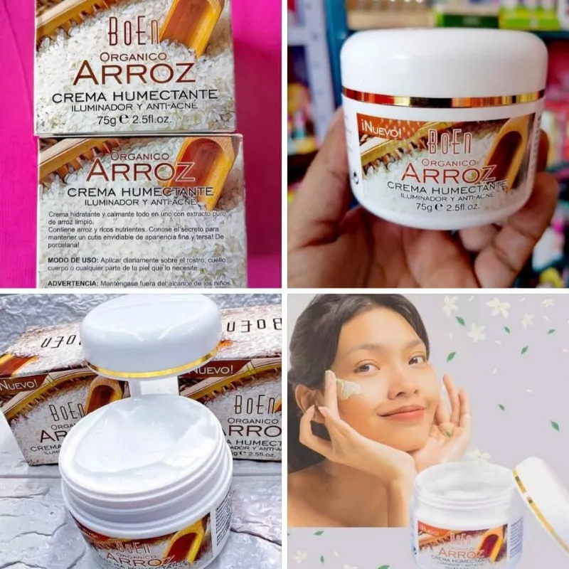 Crema Humectante de Arroz