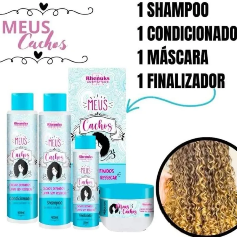 Kit Capilar Meus Cachos