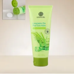 Limpiador de piel de aloe vera