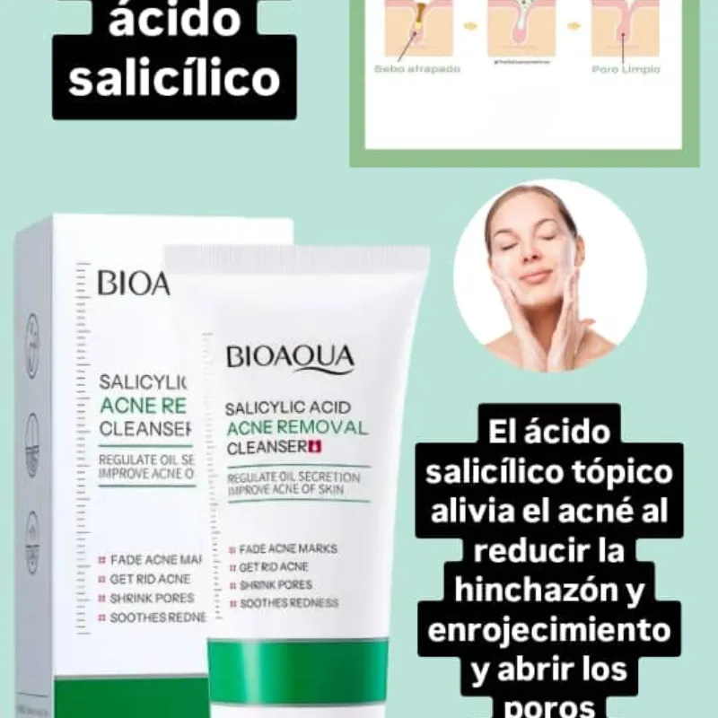 Limpiador Facial de Ácido Salicílico