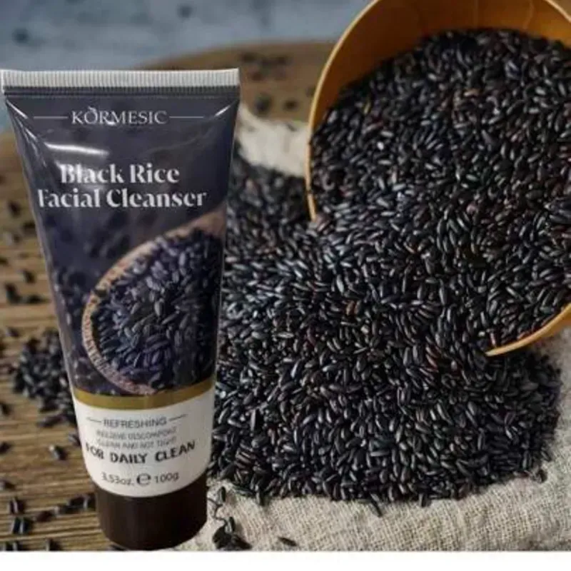 Limpiador Facial de Arroz Negro