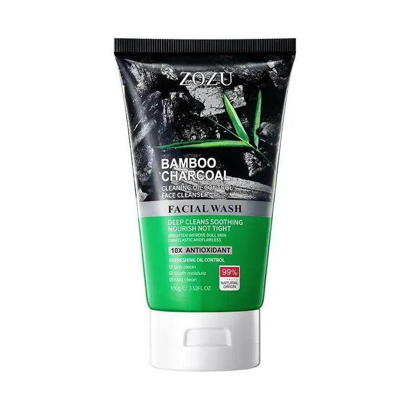 Limpiador Facial de Carbón Bambú