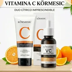Limpiador Facial y Sérum de Vitamina C