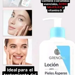 Loción para Pieles Ásperas y con Baches.