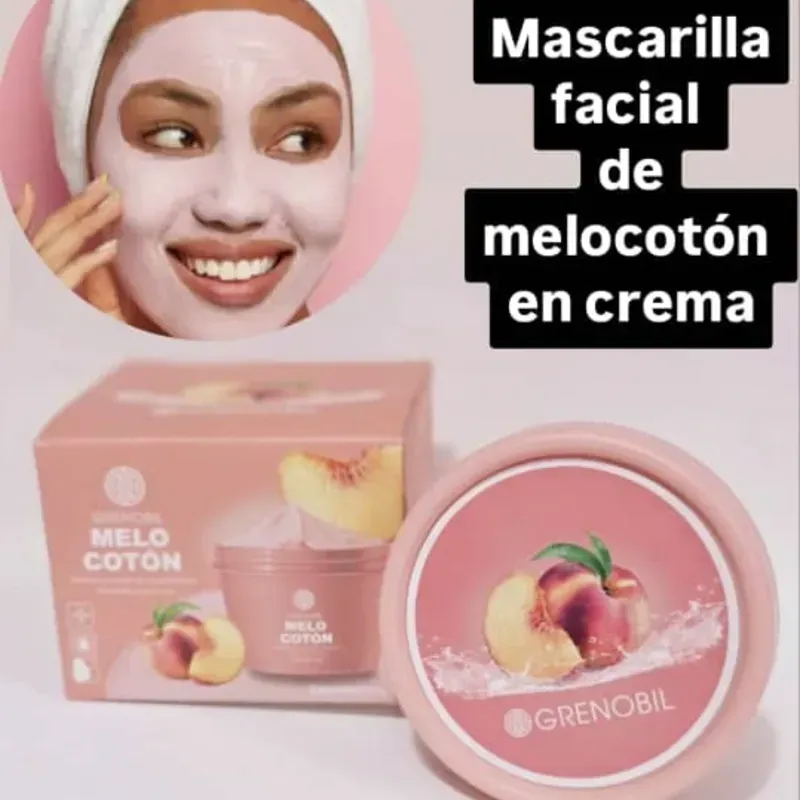 Mascarilla Facial de Melocotón