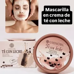 Mascarilla Facial de Té con Leche