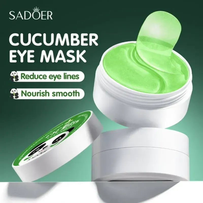 Mascarillas para el contorno de ojos de Pepino 🥒