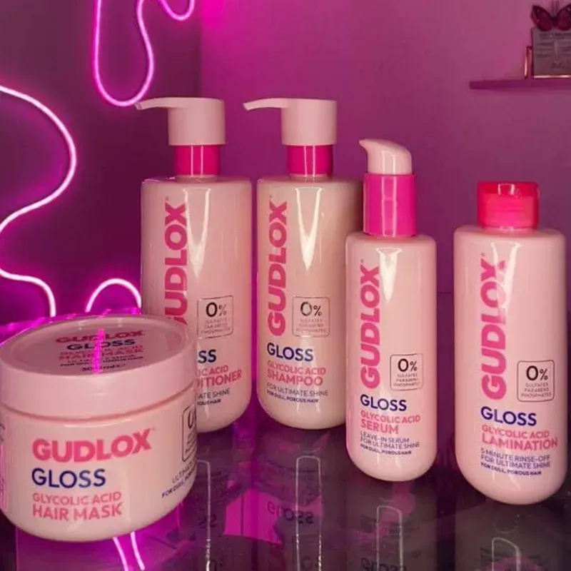 Set Capilar Gudlox Gloss de Ácido Glicólico