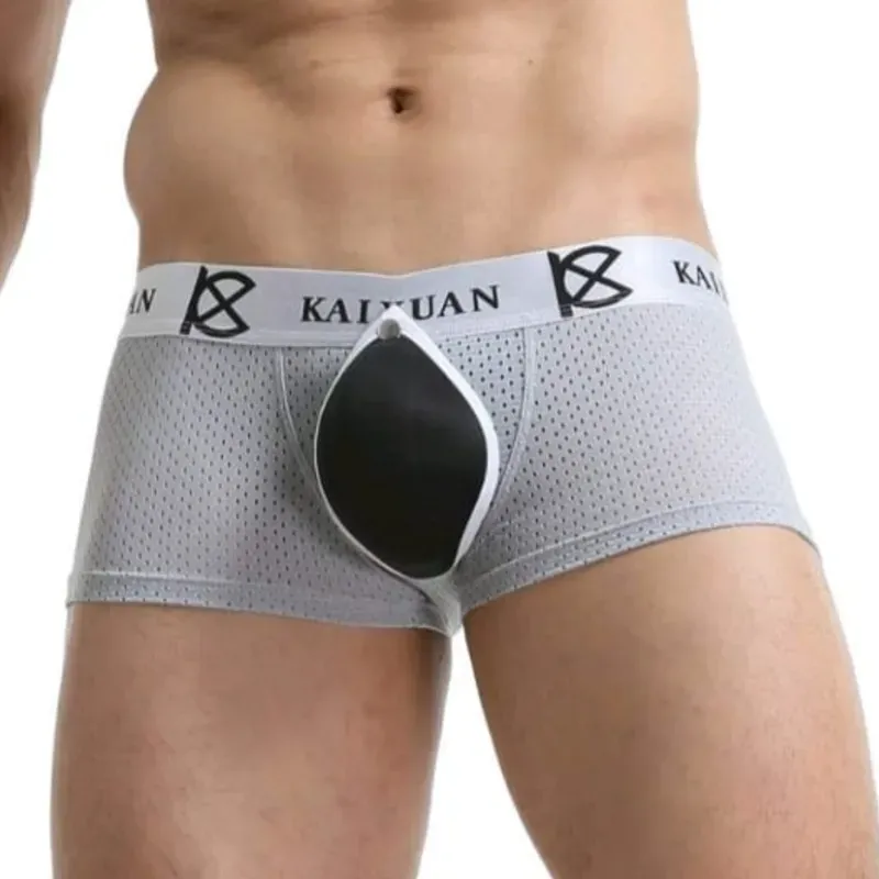 Bóxer Kaixuan gris claro 