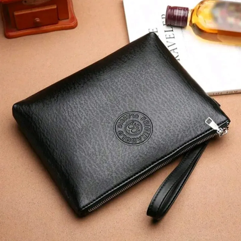 Cartera de mano negra