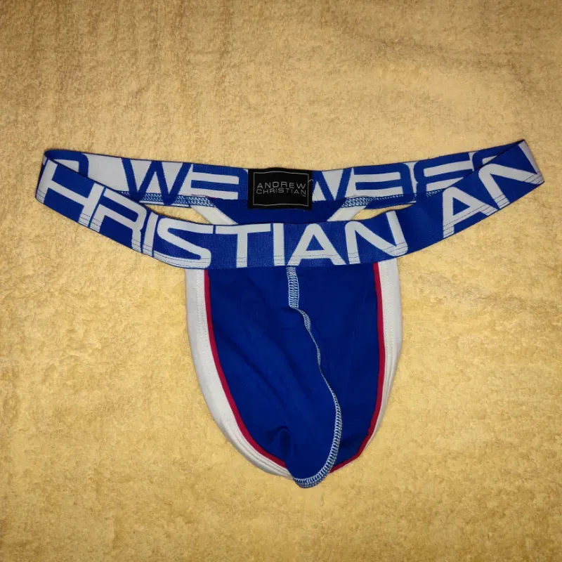 Hilo Andrew Christian Azul 