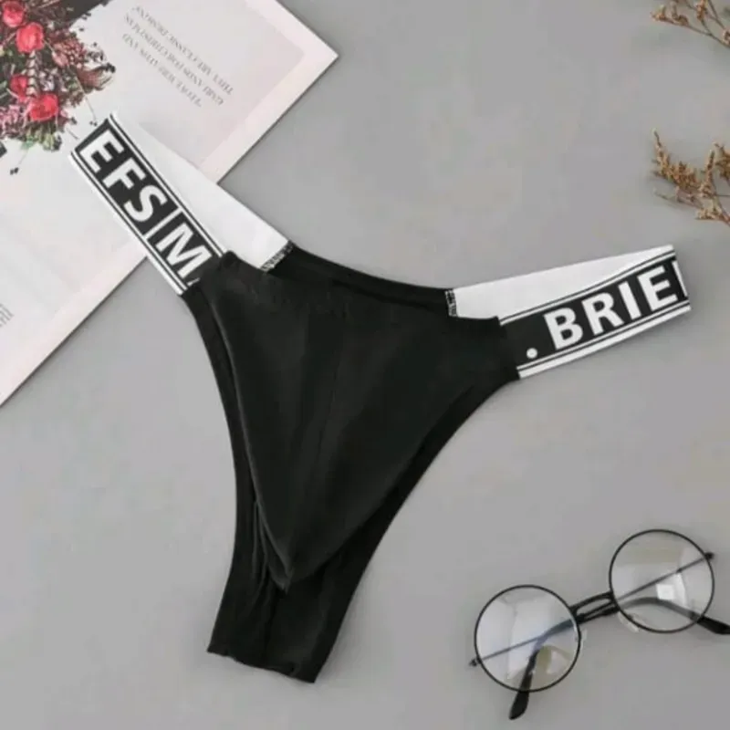 Hilo BRIEF negro y blanco 