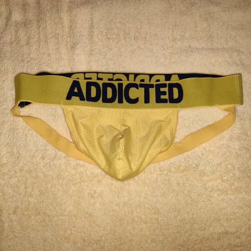 Suspensorio Addicted amarillo