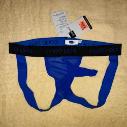 Suspensorio Good evil azul rey