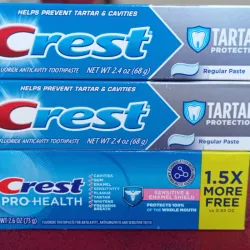 Pasta de dientes Crest